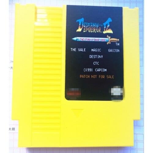 Destiny of an Emperor 2 (English) Game Card For 72 Pin 8 Bit Game Player