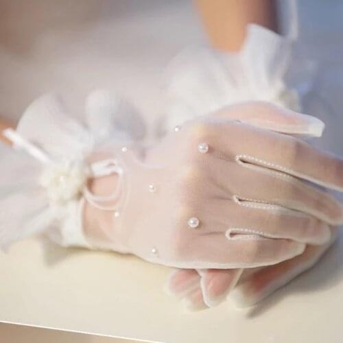 TCUOOBYD Bridal Short Gloves