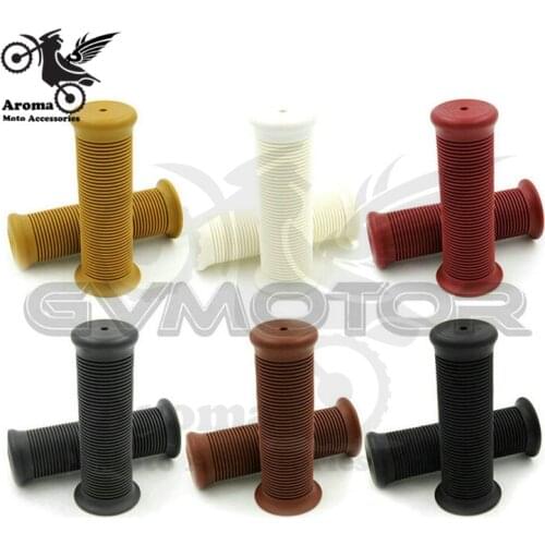 6 colors available motorcycle handlebar motorbike grip unviersal motocross handle grips ATV Off-road moto dirt pit bike scooter