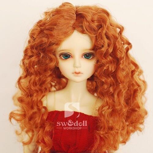 1/4 1/6 1/8 scale BJD accessories wig curls hair for BJD/SD doll accessories.Not included doll,clothes,shoes,and other C1047