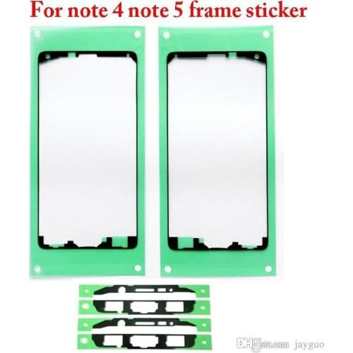 100 pcs OEM LCD Front Frame Bezel Adhesive Glue Sticker Tape For Samsung Galaxy Note 2 3 Note 4 N910F Note 5