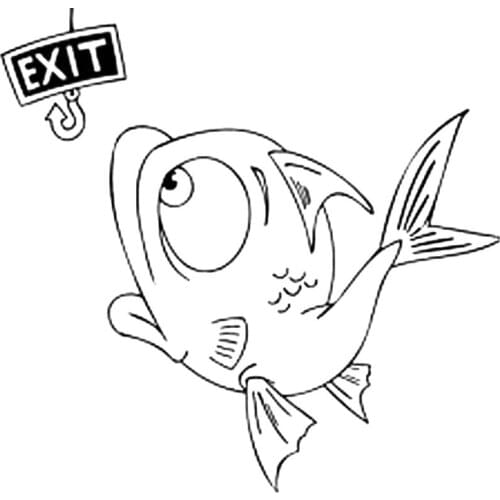 16*15.5cm Fishing Fish Hook car sticker Funny Boat fishing Vinyl Decal jdm Motorcycle SUVs Bumper Window Laptop Car Stylings