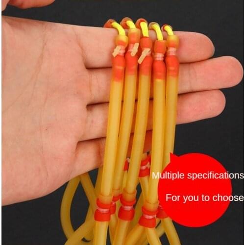 3pcs 2050 3060 Outdoor Elastic Bungee Rubber Band for Fishing Shooting Slingshot Catapult Replacement Outdoor Sports