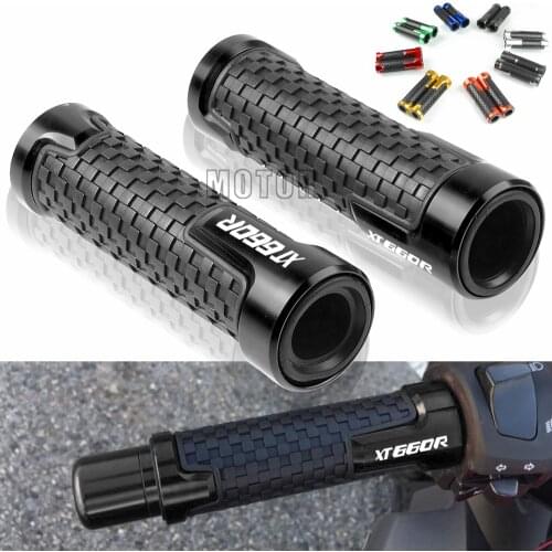For Yamaha XT660R 2004-2017 XT660 XT 660 R 660R Motorcycle 7/8"22mm Aluminum Rubber Anti-Slip Handle Bar Handlebar Hand Grips