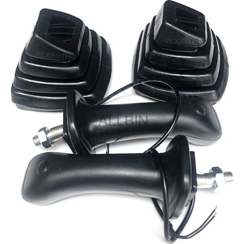 France-shipping Mini For Excavator Xugong Yuchai LOVOL Longgong Revo 55/60/65/75-8/80 Rexroth joystick handle glue-1set 4pcs