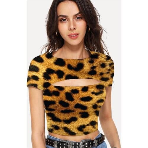 Somepet Geometry T shirt Women Abstract Hollow Out T shirts Black Hole T-shirts 3d Psychedelic Tshirt Printed Short Sleeve