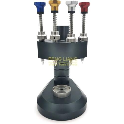 Fine Quality Watch Hands Setting Tool With 4 Sizes Heads Watch Hand Fitting Machine Watch Repair Tool
