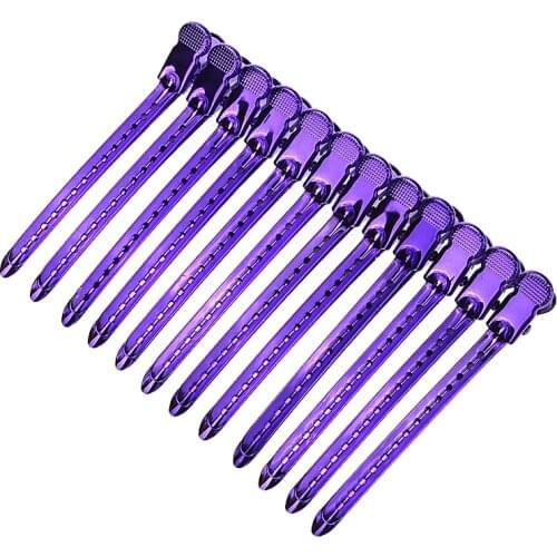 10 Styles Metal Alligator Hair Clip Hairdressing Clamp Hairpins DIY Barber Pro Salon Hair Styling Tools DIY Home