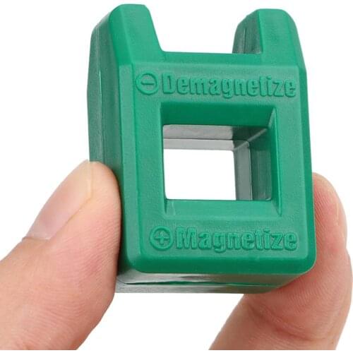 Mini 2 in 1 Screwdriver Tool Porcelain Demagnetizer Magnetizer Degausser Powerful Quickly Porcelain Demagnetization Filling