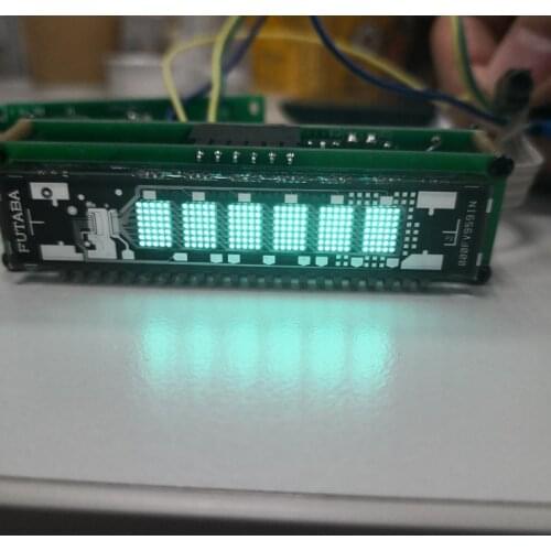 VFD Display Module, 6-bit Dot Matrix, Reverse Display Screen, Integrated Drive, Super Convenient Drive