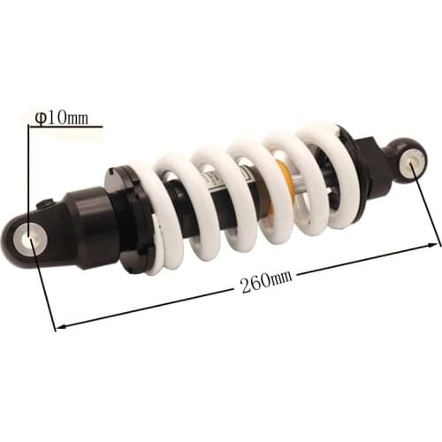Motorcycle Rear Shock Absorber Damping Adjustable 260MM 125-160 CRF50 Off-Road