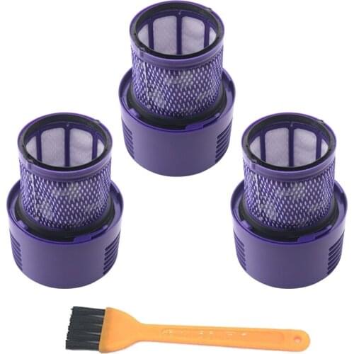 Washable Big Filter For Dyson V10 Sv12 Cyclone Animal Absolute Total Clean Cordless Vacuum Cleaner, Replace Filter