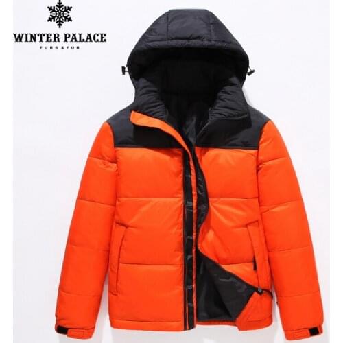 WINTER PALACE 2020 Winter Duck Down Jacket men Long Coat Warm Parkas Thick men Warm Clothes hood High Quality