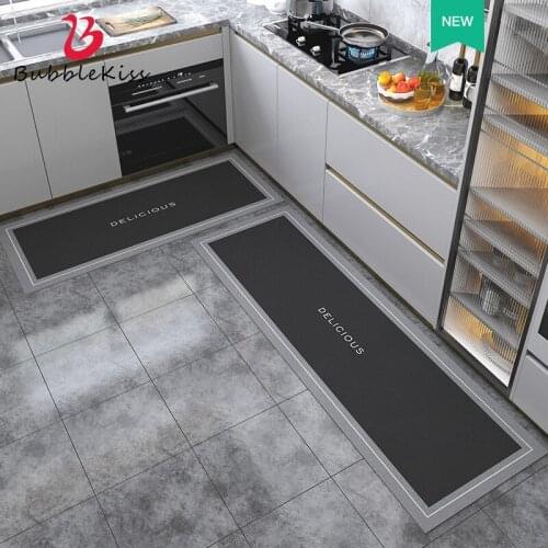 Bubble Kiss Soft Kitchen Mat Set Anti-slip Area Rugs for Living Room Bedroom Balcony Porch Bathroom Bath Carpet Entrance Doormat