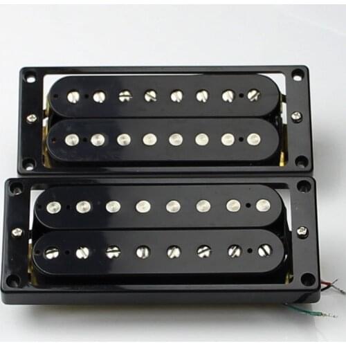 A Set Black 8 String Humbuke Guitar Pickup Open Double Pickup