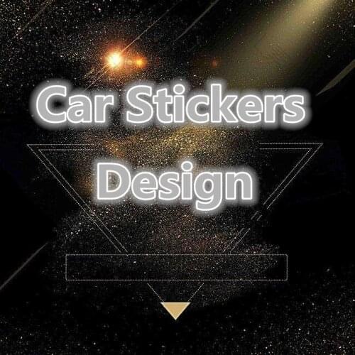 Car Stickers Design Cartoon Customized