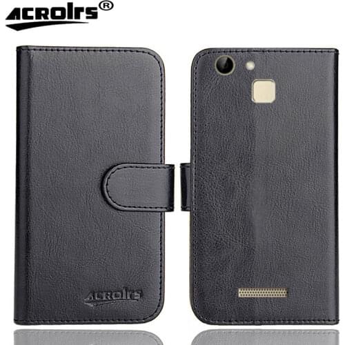 Nomi i5014 EVO M4 Case 6 Colors Dedicated Leather Exclusive Special Crazy Horse Phone Cover Cases Credit card Wallet+Tracking
