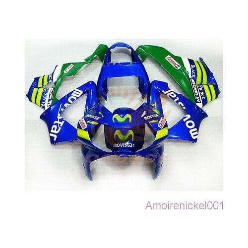 Wotefusi ABS Injection Mold Bodywork Fairing For Honda CBR 900 RR 929 2000 2001 (J)
