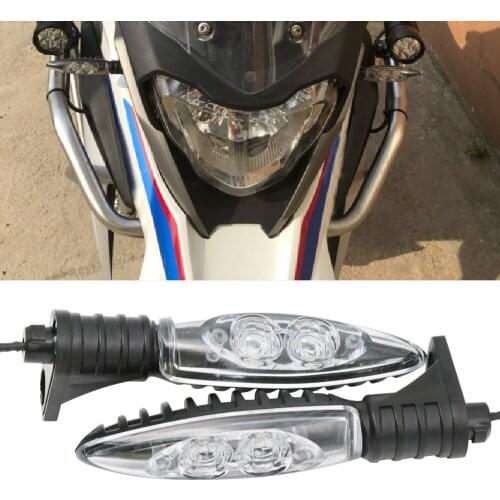 For BMW HP4 S1000R K1300R R1200GS G310R R1200RS F700 F800GS NineT Motorcycle Front or Rear LED Turn Signal Indicator Light Blink
