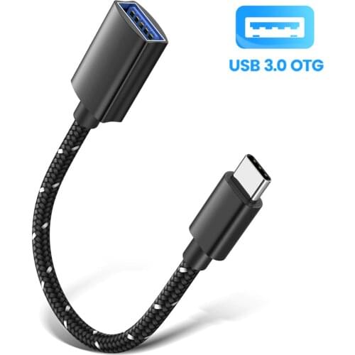 USB C vers USB adaptateur OTG Cable USB Type C male vers USB 3.0 femelle Cable adaptateur pour MacBook Pro type-c adaptateur