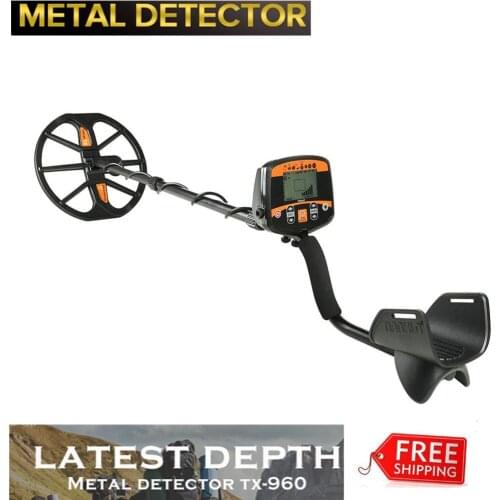 TX960 Underground Metal Detector Search Scanner Pinpointinter Gold Detector High sensitivity Professional Waterproof Detector