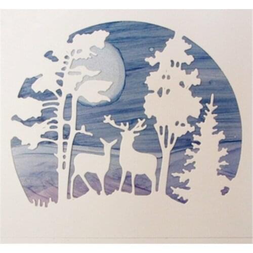 Christmas Metal Cutting Dies tree Stencils For DIY Scrapbooking Decorative Embossing Handcraft Die Cutting Template