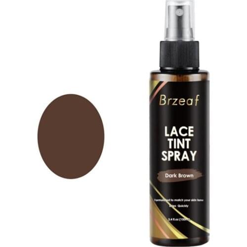 100ml Lace Tint Spray Lace Wig Adhesive Bond Glue Custom Lace Color High Toupee Quality Spray Light Private Wig Label N2O5