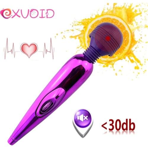 EXVOID Clitoris Stimulator Magic Wand AV Vibrator Body G-spot Massager Sex Toys for Women Vibrating Dildo for Woman Sex Shop