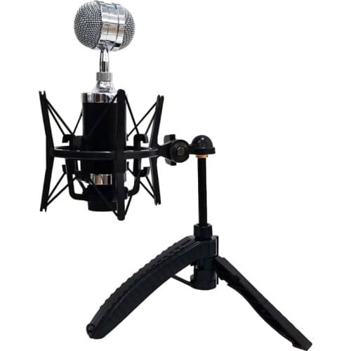 Universal Microphone Shock Mount Adjustable Clip Holder Stand Recording Bracet 270B