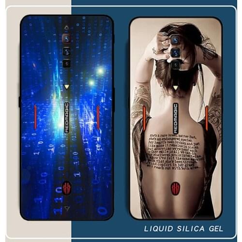 For ZTE Nubia RedMagic 6 Pro Protection Case For Nubai Red Magic 6 Gaming Phone Case Cover For Red Magic 6Pro Magic6Pro Shell