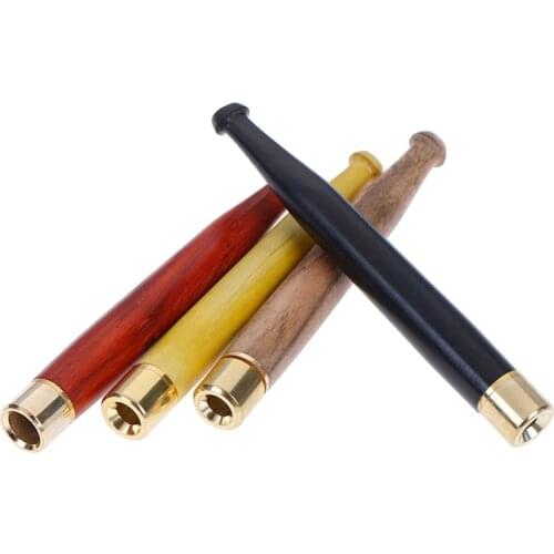 1PC 5mm Women Smoking Filter Mouthpiece Reduce Tar Filter Sandalwood Cleaning Disposable Cigarette Holder