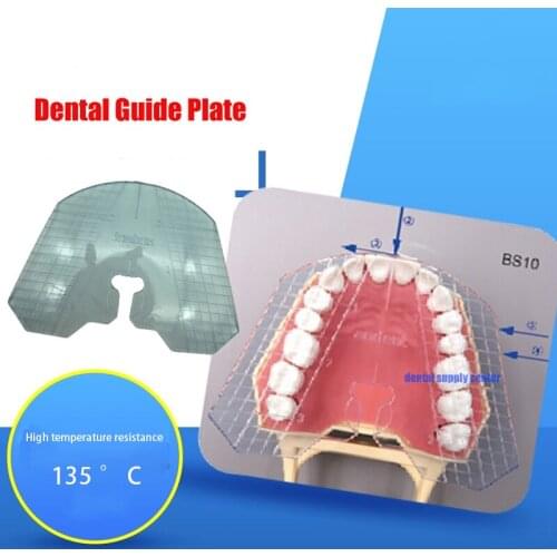 1pcs dental lab dental guide plate teeth arrangement on denture tools dental supply tooth