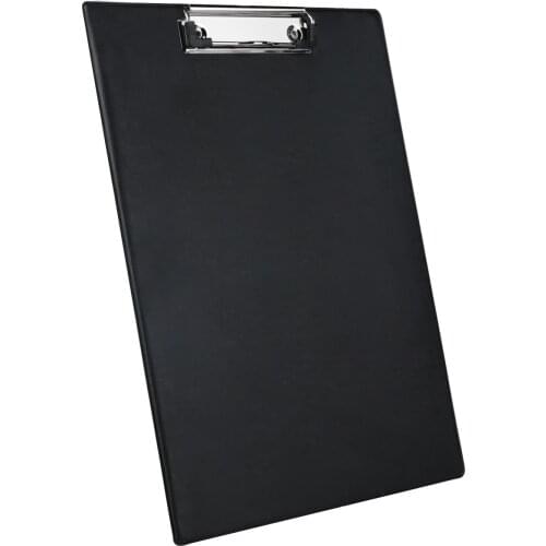 1pcs Board Clip 9244 A4 Paper Pads Faux Leather Folder Clips