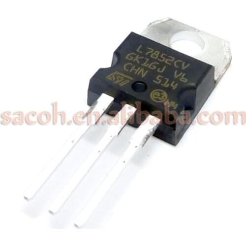 10Pcs L7852CV or L7852CF or L7852CP or L7852 TO-220/TO-220F 1.5A Positive voltage regulators