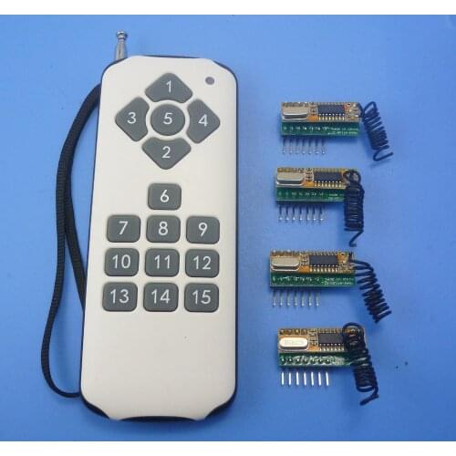 15ch Ask Ook Wireless Remote Control Switch Dc5v Wireless Control Kit Rf Link Control Module