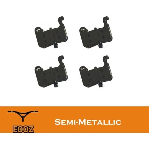 4Pairs Semi-Metallic BRAKE PADS for Shimano A01S M06 M07 XTR M975 M966 M965 Saint M800 XT M775 M765 M665 DEORE M545 M535 XTECH
