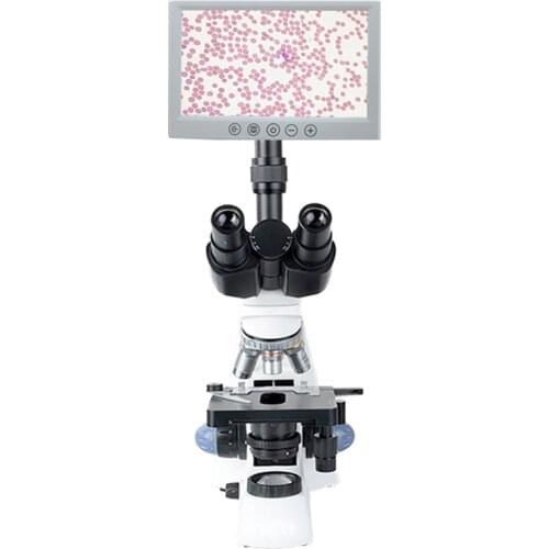 Binocular Microscope LED Lighted Biological Microscope Educational Student Science Experiment