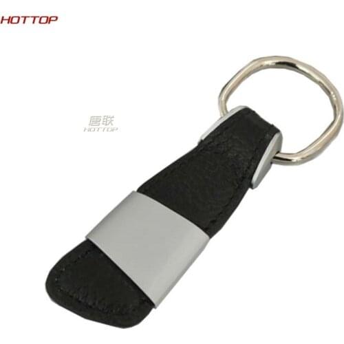 For Audi A3 A4L A5 A6L A7 A8 Q3 Q5 Key Chain Q7 Leather Keychain Car Accessories
