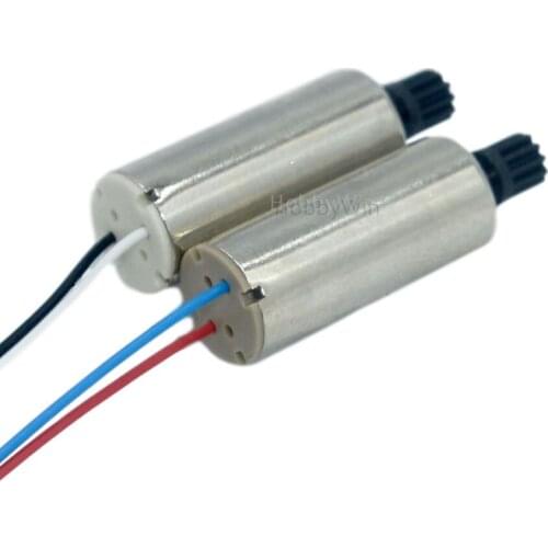 CSJ S166 S167 RC Drone part 3.7V Motor CW & CCW 2PCS for Quadcopter Aircrafts