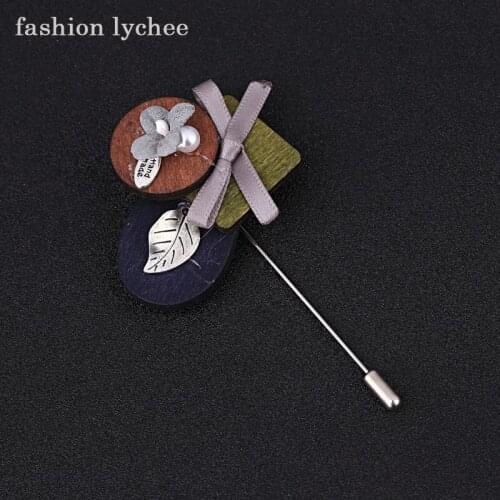 Fashion Lychee Flower Brooches For Clothes