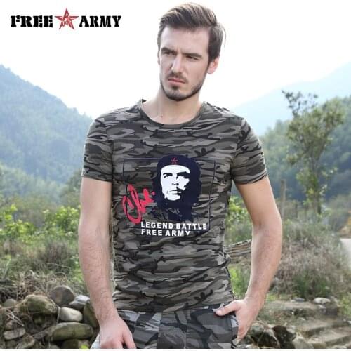 Мужские трикотажные футболки Free Army China At AliExpress