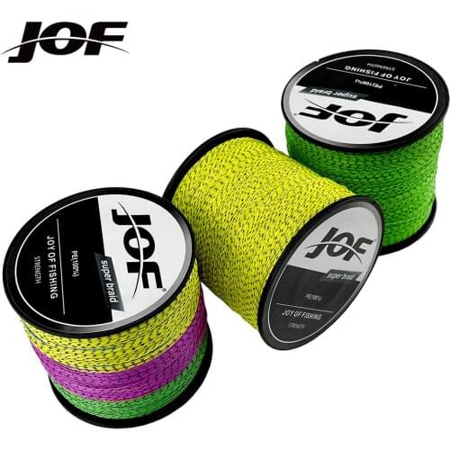 JOF 500M 300M Spot Braid Fishing Line Multifilament Line PE 18 22 31 39 43 52 61 78 96LB