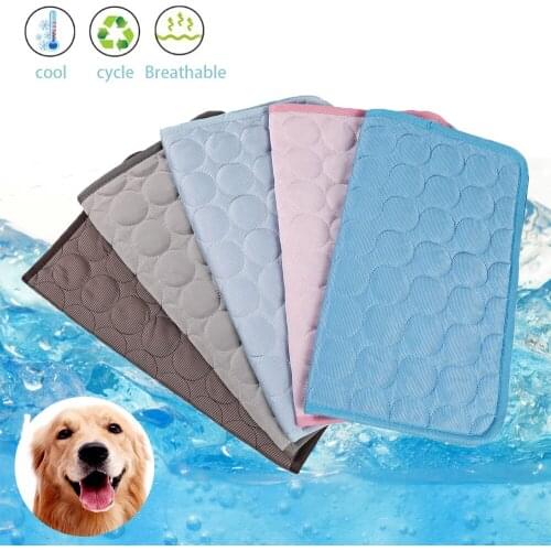 Summer Pet Cushion Lightweight Breathable Nest Cushion for Cats and Dogs Sofa Cushion Cool and Portable Pet Car Cushion