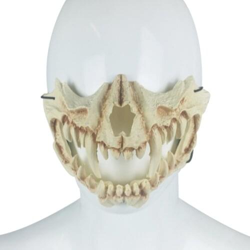 Halloween Mask Two-Dimensional Party Dress Up Mask Dragon God Mask PU Foam Masks Party Performance Props