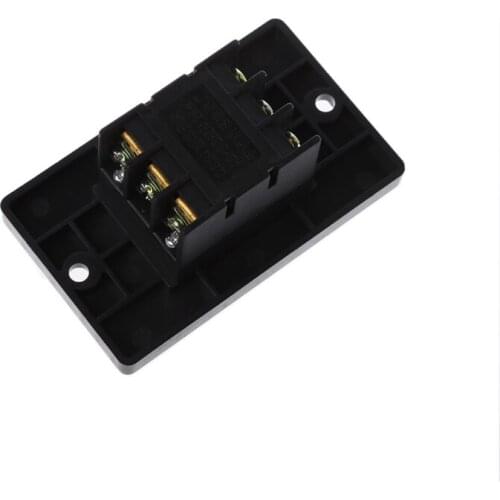 28EB AC 380V 2KW I/O On Off Start Stop Push Button Switch 6 Screw Terminals