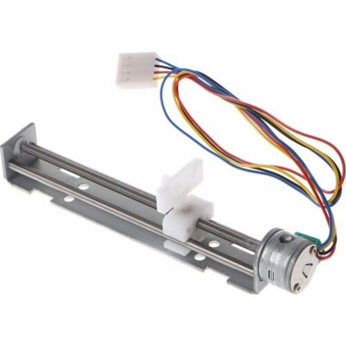 DC 4-9V Drive Stepper Motor Screw with Nut Slider 2 Phase 4 Wire For Laser Engraving