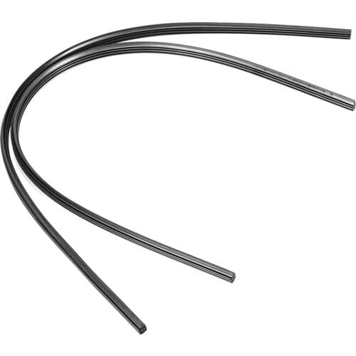 2Pcs 28" 6mm Universal Car Vehicle Rubber Frameless Windshield Wiper Blade Refill Car Windscreen Wiper Blade Refill