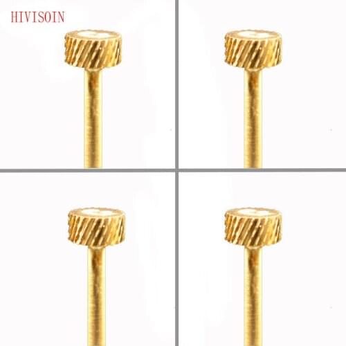 HIVISOIN Carbide Nail Drill Bit - 2-Week Backfill Bit - C (Gold)