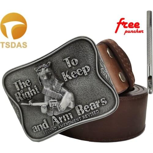 Vintage Metal Belt Buckle American Western Cowboy Pants Accessories for Boys Belt Buckles for Men