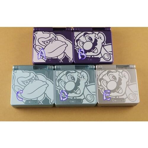 Cartoon Limited Edition Full Housing Shell replacement for Nintendo Gameboy Advance SP for GBA SP Game Console Cover Case